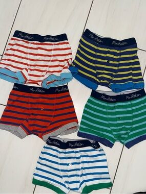 Mini Boden striped boxer briefs